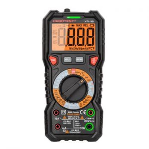 HT118 Professional High Precise 6000 counts 1000V AC DC Digital Multimeter Ohm Hz NCV Live C/F Duty Multimetro Voltage Meter