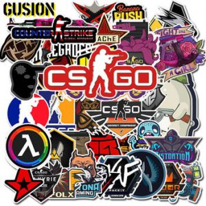 10/30/50PCS/Pack CS GO Anime Game Stickers Skateboard Laptop Guitar Luggage Funny Cool Graffiti Retro Sticker Kids Toys