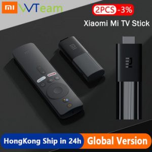 Global Version Xiaomi TV Stick Android 9.0 HDMI Streaming Media player 1GB RAM 8GB ROM Bluetooth Wifi Netflix Google Assistant