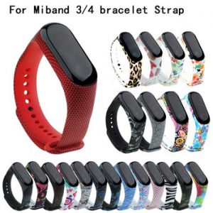 For mi band 3 sports silicone strap