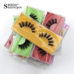 SHIDISHANGPIN Wholesale Eyelashes Mink Lashes Bulk Mink Eyelashes Wholesale False Eyelashes Makeup Natural False Lashes In Bulks