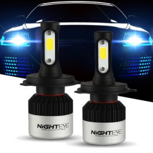 NIGHTEYE Super Bright Car Headlights H7 LED H4 led H1 H8 H11 HB3 9005 HB4 9006 Auto Bulb 72W 9000LM Automobiles Headlamp 6500K