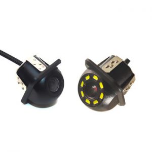 Mini Waterproof Car Parking Assistance Reversing Back Rear View Camera HD Wire Car Rear View Camera With or Without LED