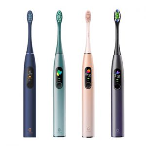 Global Version Oclean X Pro Electric Toothbrush Touch Screen IPX7 Waterproof Smart Sonic Adult Electric Toothbrush Fast Charging