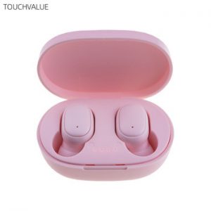 Wireless Earbuds with Microphone Charging Case Pink White Black Green Bluetooth Earphone For ios Android Mobile Phone