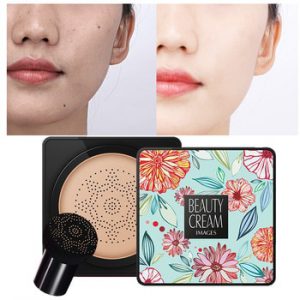 BB Air Cushion Foundation Mushroom Head CC Cream Concealer Whitening Makeup Cosmetic Waterproof Brighten Face Base Tone