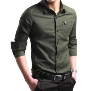 Shirts for men New Thin Breathable Military Men Shirts Long Sleeve Slim Men's Shirts Summer 2019 Business Men Brand Clothing