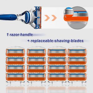 Shaver For Men Straight Safety Razor Case Shaving Machine Face Shave Cacassettes For Gillette Fusion 5 Shavette Set For Beard