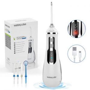 Waterpulse V500 Oral Irrigator Dental Portable Water Flosser Cordless Dental Irrigator Jet 4 mode 200ml Waterproof Teeth Cleaner