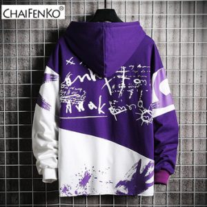 CHAIFENKO Hip Hop Hoodies Men 2020 New Autumn Fashion Skateboards Casual Sweatshirt Male Japanese Harajuku Streetwear Men Hoodie