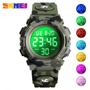 2020 SKMEI Boys Girls Electronic Digital Watch Outdoor Military Sport Watches Clock 50M Waterproof Wristwatch For Children Kids