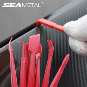 Car Vinyl Wrap Window Tint Film Tools Kit Squeegee Retractable Utility Knife and Snap-off Blades Vinyl Cutter Corner Squeegee