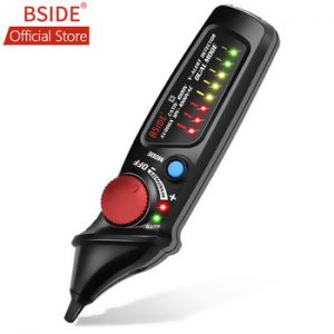 BSIDE AVD06 Non-contact Voltage Tester Dual Mode AC 12-1000V Auto/Manual NCV Detector Live Wire Check Sensitivity Adjustable