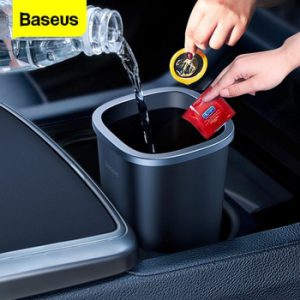 Baseus Car Trash Bin Auto Organizer Car Trash Can Storage Bag Rubbish Car Accessories Garbage Box Dust Case Holder Waste Bag