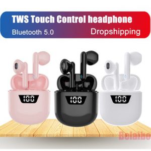 Sports tws Wireless Headphones Earphone Bluetooth 5.0 In Ear Headset HiFi Dual Stereo Mini Touch Wireless Earbud for Phones