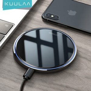 KUULAA Qi wireless charger 10W for Samsung s10 note 10 plus wireless charging for iPhone 11 pro X/XS Max XR wireless charger pad