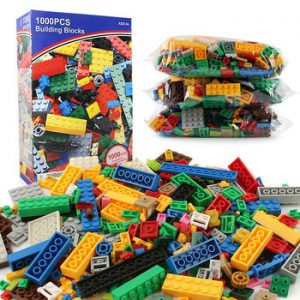 1000 Pieces City DIY Creative Building Blocks Bulk Sets Friends Creator Assembly Classic Bricks Educational Toys for Children