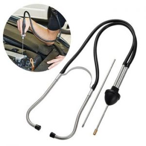 Mechanics Universal Auto Stethoscope Auto Mechanics Engine Cylinder Stethoscope Hearing Tool Auto Engine Tester Diagnostic Tool