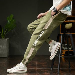 2020 Men Hip Hop Harem Pants Streetwear Elastic Waist Sweatpants Men Fashion Multi-pocket Cargo Pants Men Casual Jogger Pants