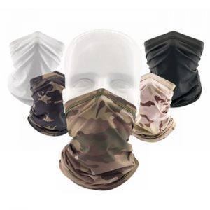 Outdoor Tactical Bandana Breathable Face Scarf Fishing Cycling Sport Soft Smooth Elastic Tube Neck Gaiter Cover Military Men