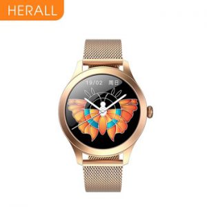 HERALL 2020 Fashion Smart Watch Luxurious Women's Watches Bracelet Blood Pressure Health Monitoring Smartwatch For Android iOS