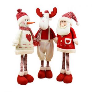 Figures Santa Claus Doll Christmas Decorations For Home Merry Christmas Ornaments Xmas Garden Decoration Navidad New Year