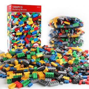 1000 Pieces DIY Building Blocks Bulk Sets City Creative Classic Technic Creator Bricks Assembly Brinquedos Kids Educational Toys