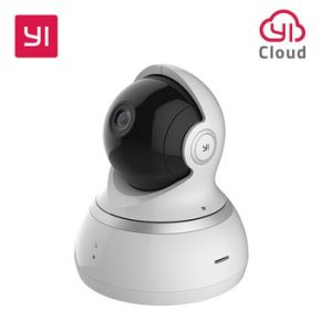 YI Dome Camera 1080P Pan/Tilt/Zoom Wireless IP Baby Monitor Security Surveillance System 360 Degree Coverage Night Vision Global