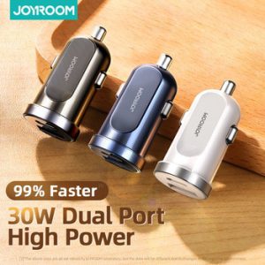 JOYROOM Car Charger 30W Quick Charge 3.0 PD  mini Fast Car USB Charger Adapter For iPhone 11 Pro Max7 8 Plus Xiaomi Redmi Huawei