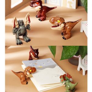 Jurassic Park World Dinosaurs Robot for Children Boys Education Gifts Cute Transform Dino Action Figure for Kids Toys Juguetes