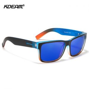 KDEAM Revamp Of Sport Men Sunglasses Polarized Shockingly Colors Sun Glasses Outdoor Driving Photochromic Sunglass With Box