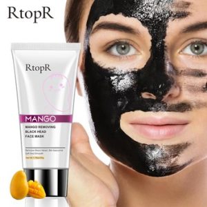 Mango Blackhead Remover Acne Treatment Nose Oil-control Mud Pore Strip Mask Whitening Cream Peel off Mask Nose Peel Skin Care