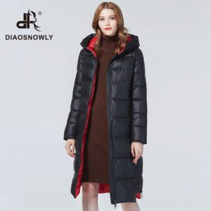 Diaosnowly 2020 new long thick jackets for women winter hooded fashion winter outwear coats for women warm long parka fashion winter clothes women long winter brand thick jacket and coat women winter hooded parka