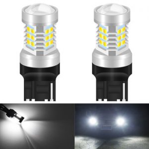 2pcs T20 7440 W21W 7441 7443 7444 W21/5W Car LED Bulbs for LADA Dimension Lights Lamps Super Bright White Amber DC12-24V