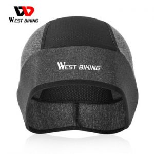 WEST BIKING Sport Skull Caps Anti-UV Cycling Helmet Hat Running Riding Hiking Ski MTB Bike Bandana Headband Motorcycle Headwear