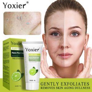 Yoxier Purifying Aqua Peel Gel Whitening Moisturizer Skin Care Repair Facial Scrub Cleaner Acne Blackhead Treatment Remove 40ml