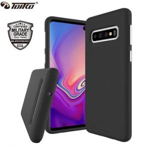 TOIKO X Guard 2 in 1 Protection Case for Samsung Galaxy S10 Shockproof Covers S10e S10 Plus Soft TPU Hard PC Armor Hybrid Shell