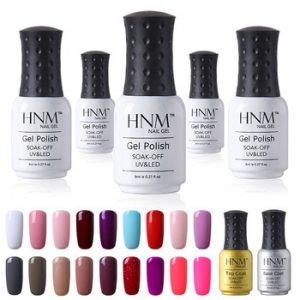 HNM 8ml Soak Off Gel Nail Polish UV LED Gel Polish 58 Colors Gelpolish Semi Permanent Hybrid Polish Varnish GelLak Lacquer ink