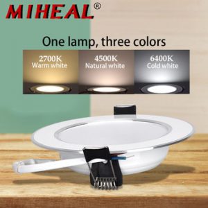 LED Downlight 5W 9W 12W 15W Round Recessed Lamp led Ceiling Lights Spotlight 220V-240V for Living room Corridor Bathroom Kitchen