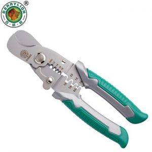 BERRYLION 3 in 1 Multifuntional Wire Stripper Cable Cutting Crimping Pliers Multitul Tool For Terminal Electrician Hand Tools