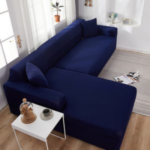 Plain Color Sofa Cover Elastic Stretch Sofa Covers for Living Room Couch Cover Corner Sectional Sofa Cover 1/2/3/4-seater