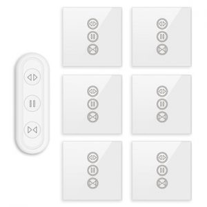 Tuya Smart Life Curtain Switch Remote Control Blinds Engine Roller Shutter RF+WIFI App Timer Google Home Aelxa Echo Smart Home