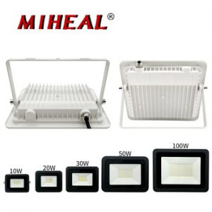 LED Floodlight 10W 20W 30W 50W 100W Flood Light 220V Waterproof IP68 Outdoor Wall Garden Spotlight Reflector Foco Lamp