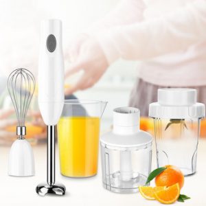 5 in 1 Blender Food Mixer Kitchen White Dolphin 250W Vegetable Meat Grinder Machine 500ml Electric Baby Food Maker Fruit Salad