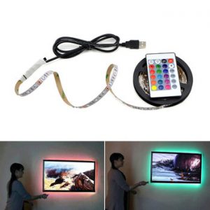 USB LED Strip lamp 2835SMD DC5V Flexible LED light Tape Ribbon 1M 2M 3M 4M 5M HDTV TV Desktop Screen Backlight Bias lighting