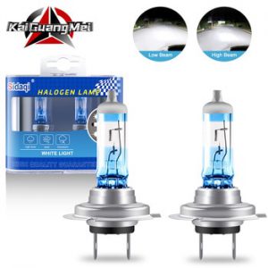 2PCS Halogen Xenon Light Bulbs 55/60W H1 H3 H4 H7 H8 H11 9005 9006 White 5000K 12V Car Headlight Fog Light Lamp Replacement