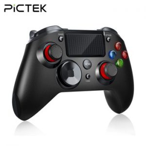 PICTEK PC263 PS4 Controller USB Wireless Gamepad Android for Playstation 4 With Headset Jack Rechargeable PS4 Gaming Controller