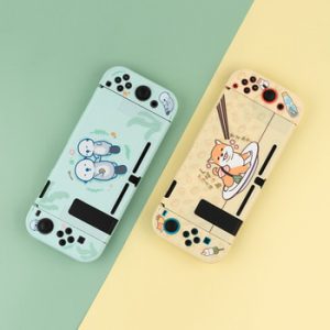 GEEKSHARE Nintend Switch Lite Case Cute Shiba Inu Shell Sea Otter Hard Cover Back Grip Shell For Nintendo Switch Accessories