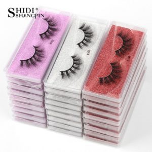 Wholesale Mink Eyelashes 20/30/50/100pcs 3d Mink Lashes Bulk Natural False Eyelashes Fluffy Fake Eyelash Wholesale Eye Lashes