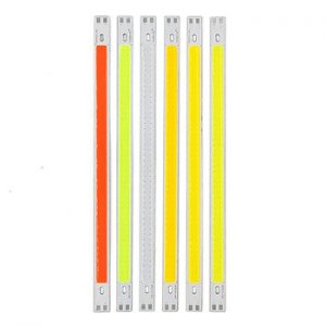 200x10mm 12V LED COB Bulb LED Bar Lights 10W 20CM Strip for Auto Cars Decor DRL Lights Work Lamp Readling Bulb DIY DC12V 1000LM